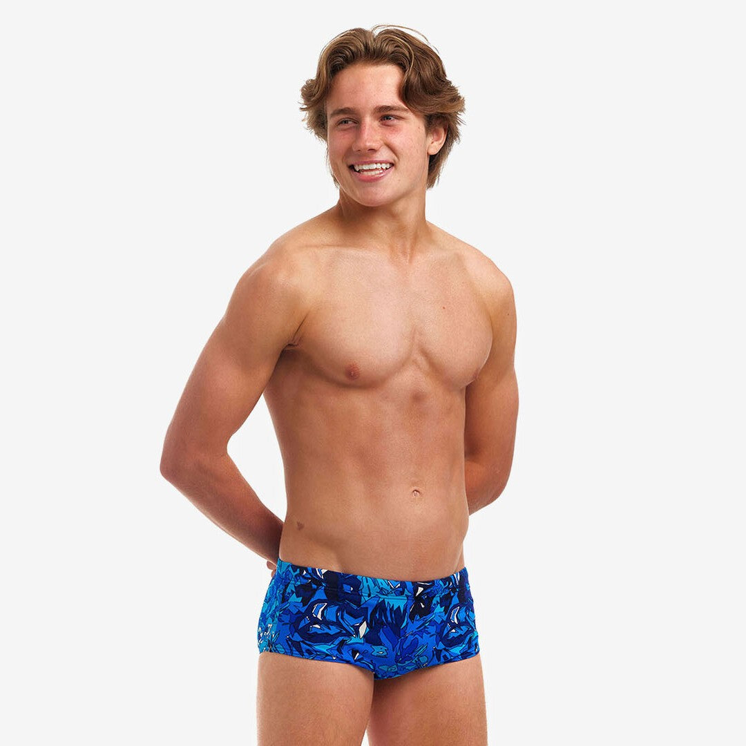 Funky Trunks Sidewinder Trunks - True Bluey (Boy's)