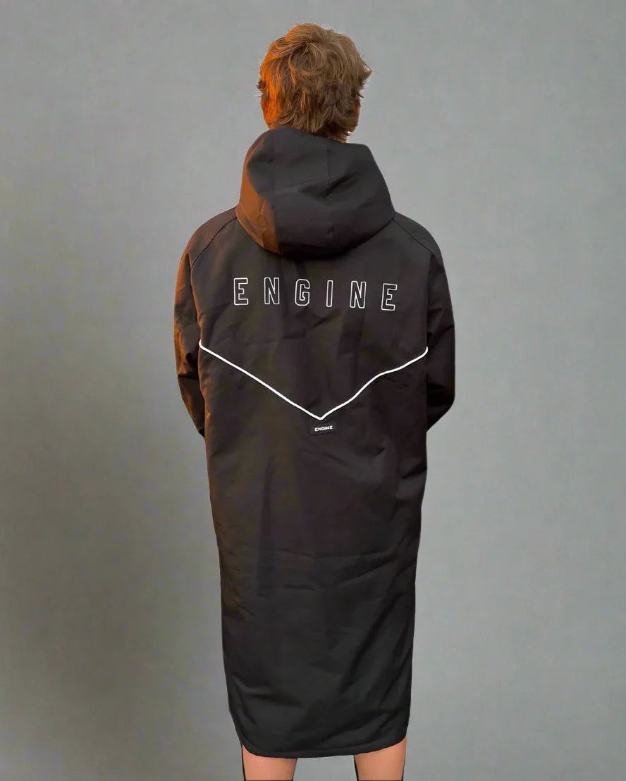 Engine Deck Parka Stadium - Black