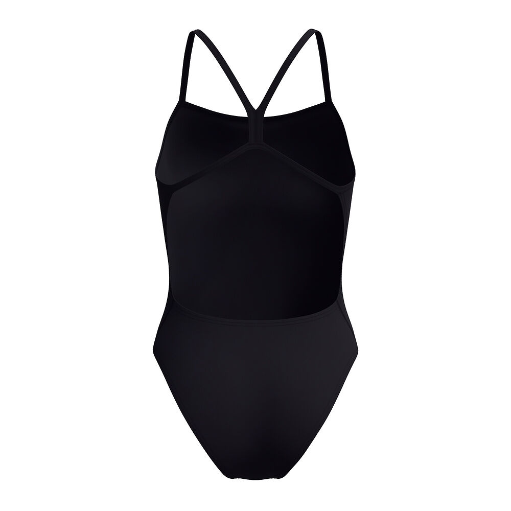 Speedo Solid V-Back 2.0 One Piece - Black