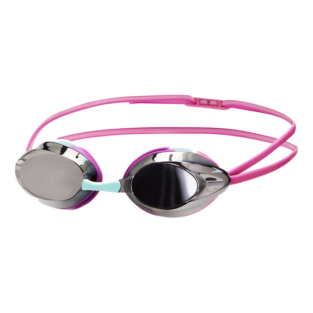 Speedo Adult Opal Mirror Goggle - Neon Orchid/Spearmint/Party Pink