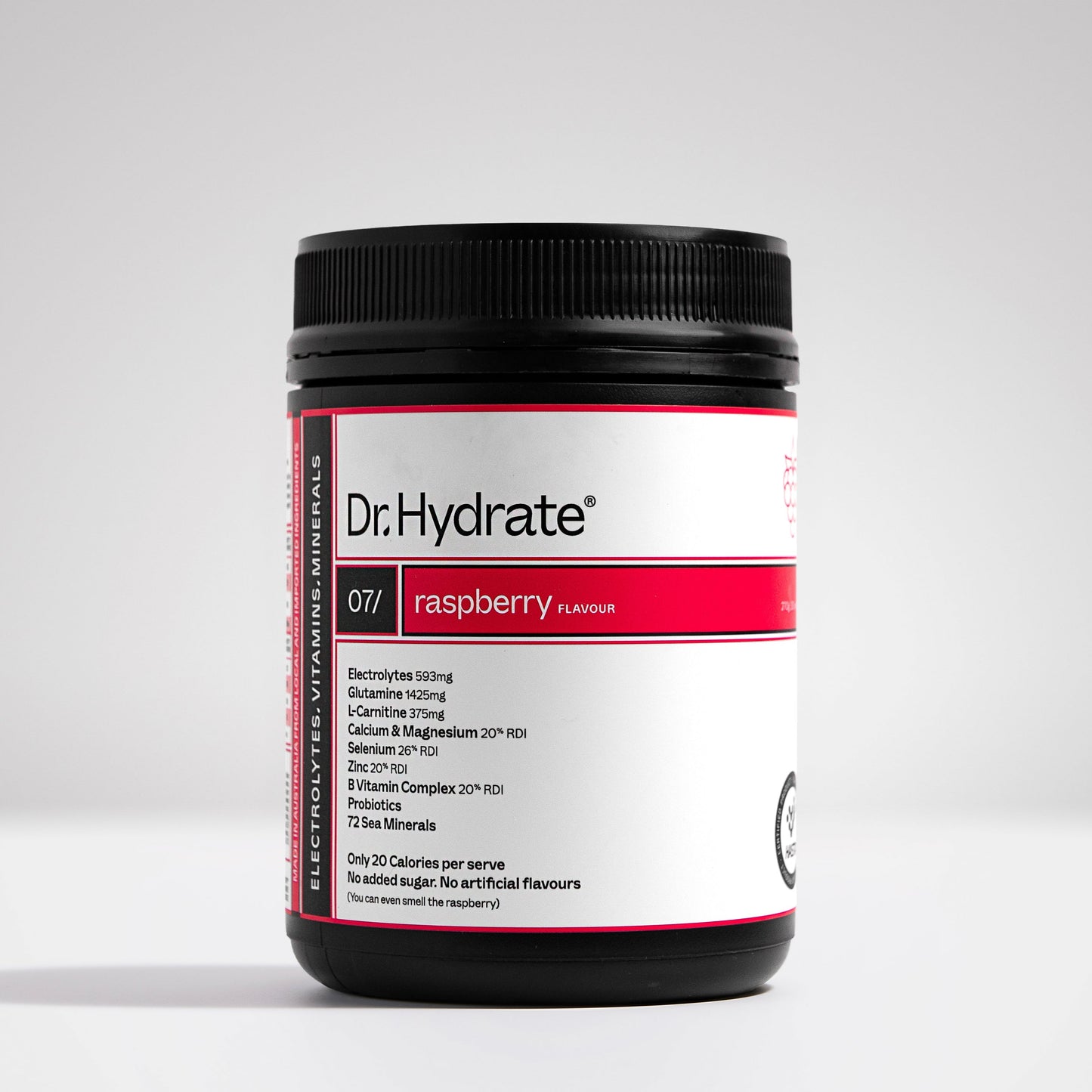 Dr. Hydrate Raspberry Jar