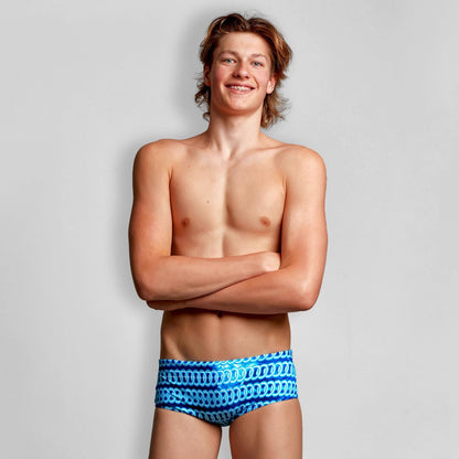 Funky Trunks Sidewinder Trunks - Jet Propulsion (Boy's)