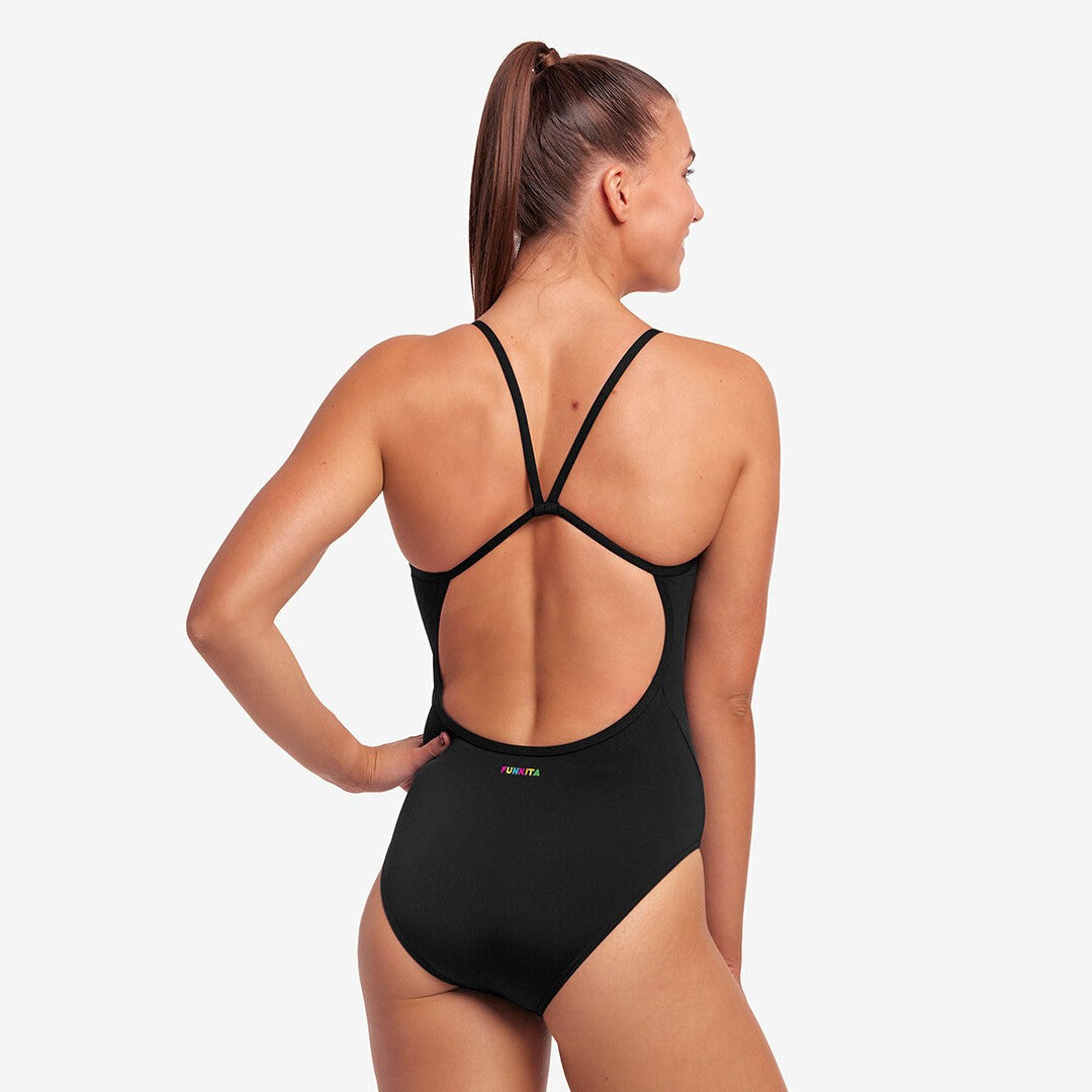 Funkita Swim Secure One Piece - Still Black