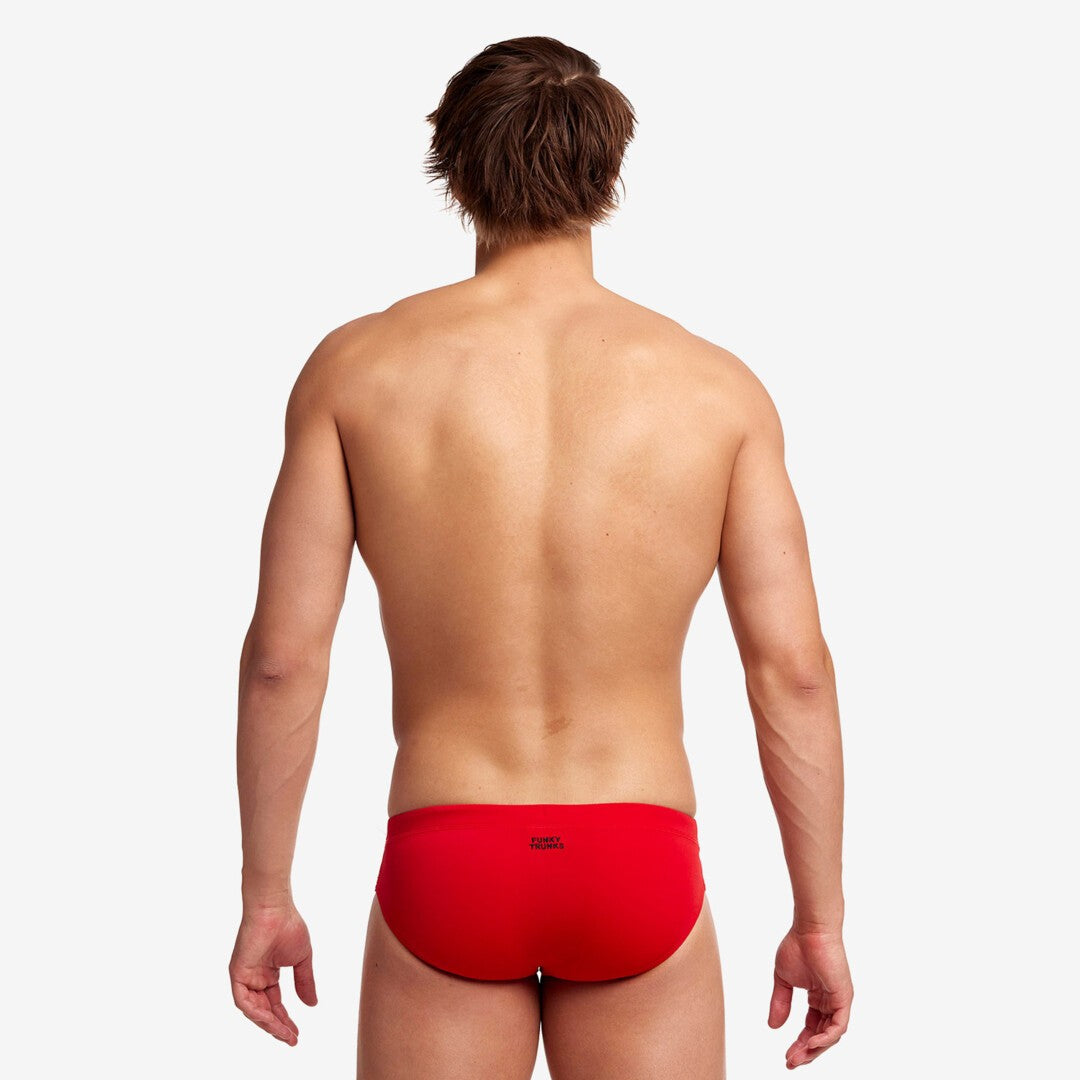 Funky Trunks Classic Brief - Still Red