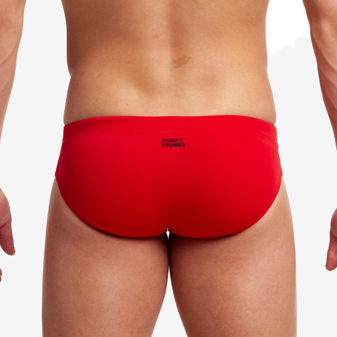 Funky Trunks Classic Brief - Still Red
